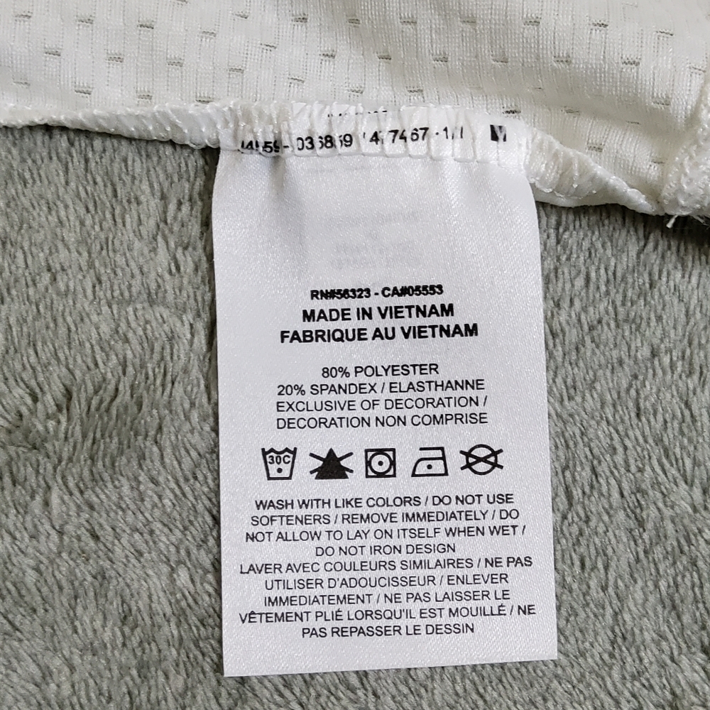 * Nike Women's One Classic Breathable Dri-FIT Sleeveless Tank Top White Size XL - Picture 14 of 15
